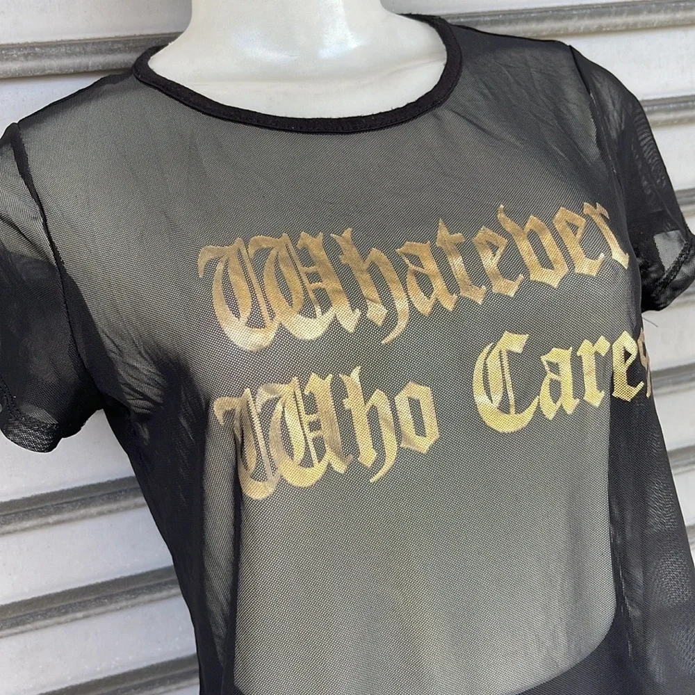 Color Code Sheer Top Size M - Picture 4 of 6
